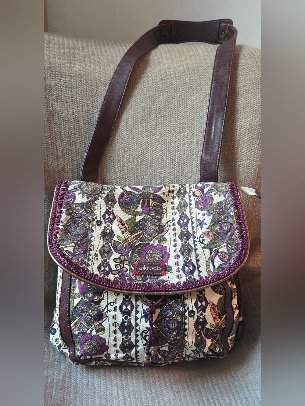 Sakroots Convertible Backpack And Crossbody Bag
